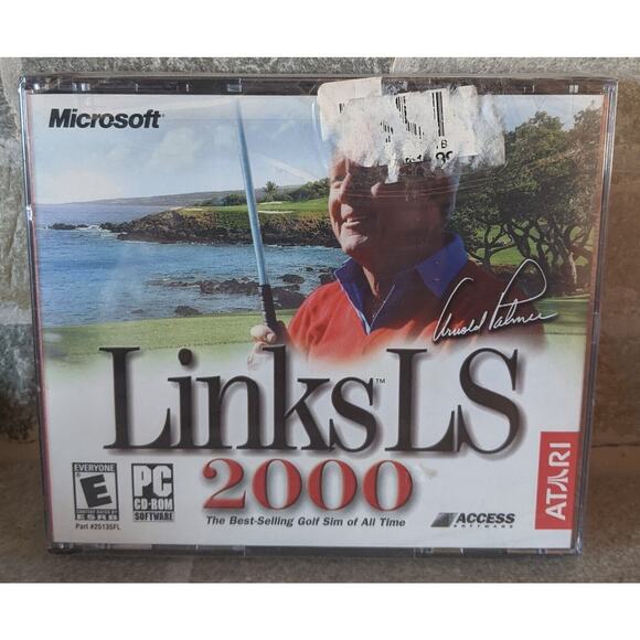 NEW Links LS 2000 by Atari PC Golf Game ( Arnold Palmer) Sealed - Picture 1 of 3